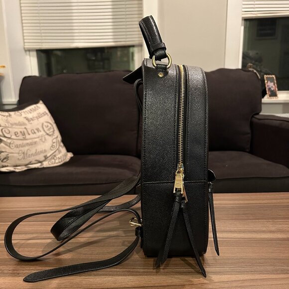 Coach Jordyn Backpack Black Leather - Picture 5 of 6